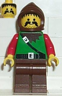 LEGO Minifigure-Dark Forest - Forestman 4, Brown Legs-Castle / Dark Forest-CAS010-Creative Brick Builders